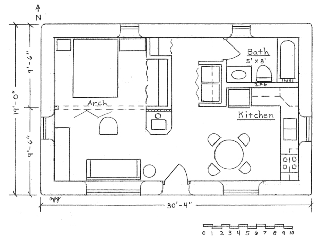 16X24 Cabin Floor Plans